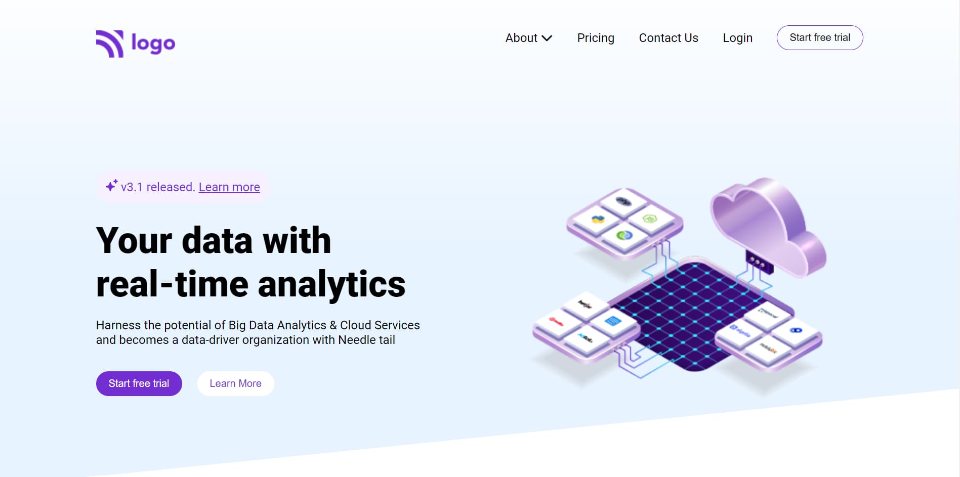 Data Analytics Website Thumbnail