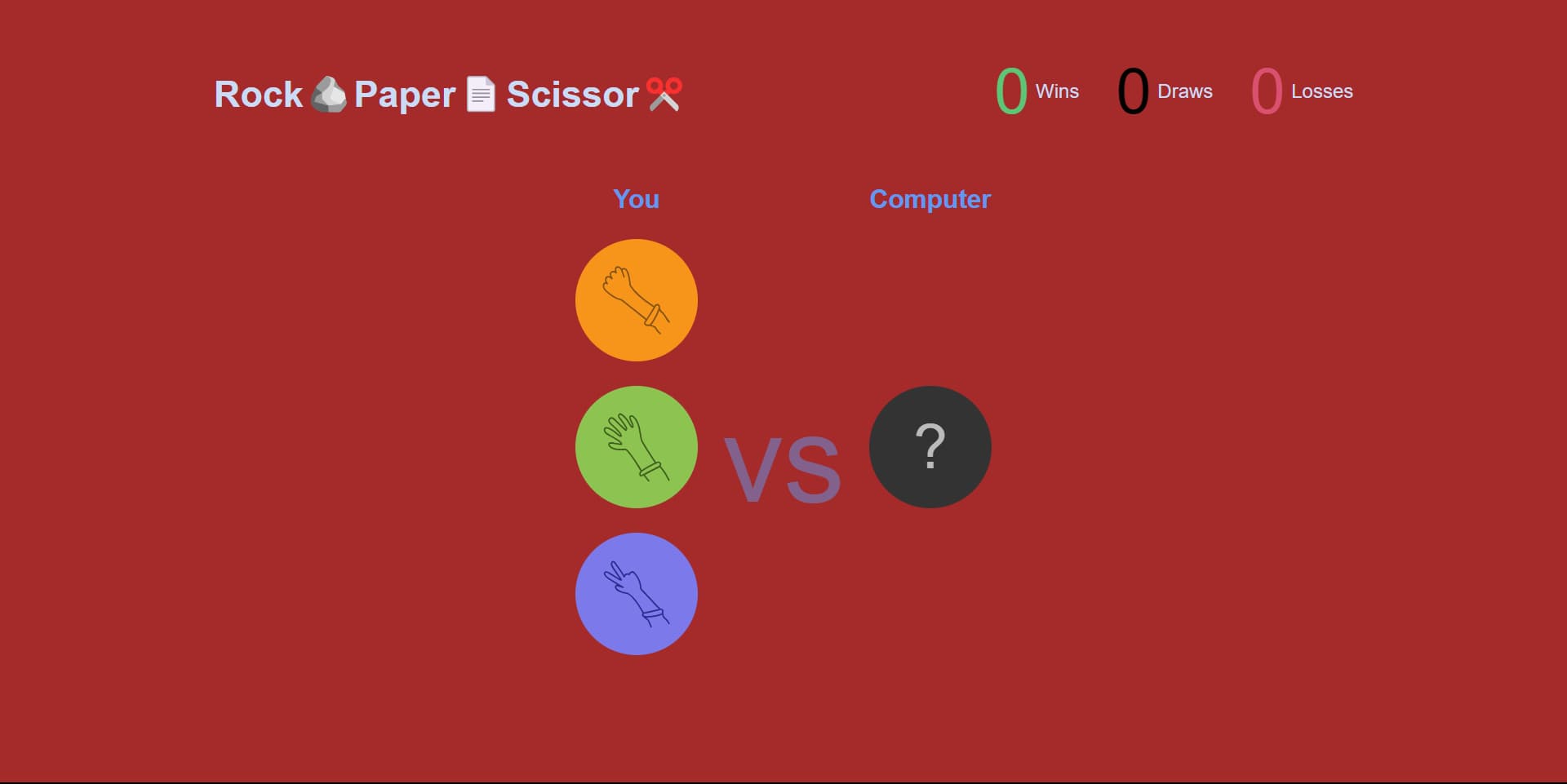 Rock-Paper-Scissor Thumbnail